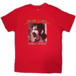 Camiseta Unisex Frank Zappa: Chunga's Revenge (Roja) (Larga)