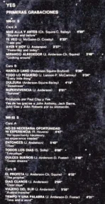Yes – Primeras Grabaciones - Imagen 2