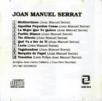 Joan Manuel Serrat - Mediterráneo - Imagen 2
